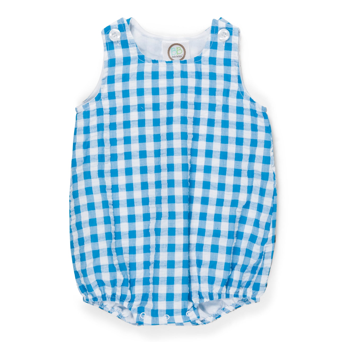 Baby Monogrammed Seersucker Sun Bubble