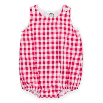 Baby Monogrammed Seersucker Sun Bubble