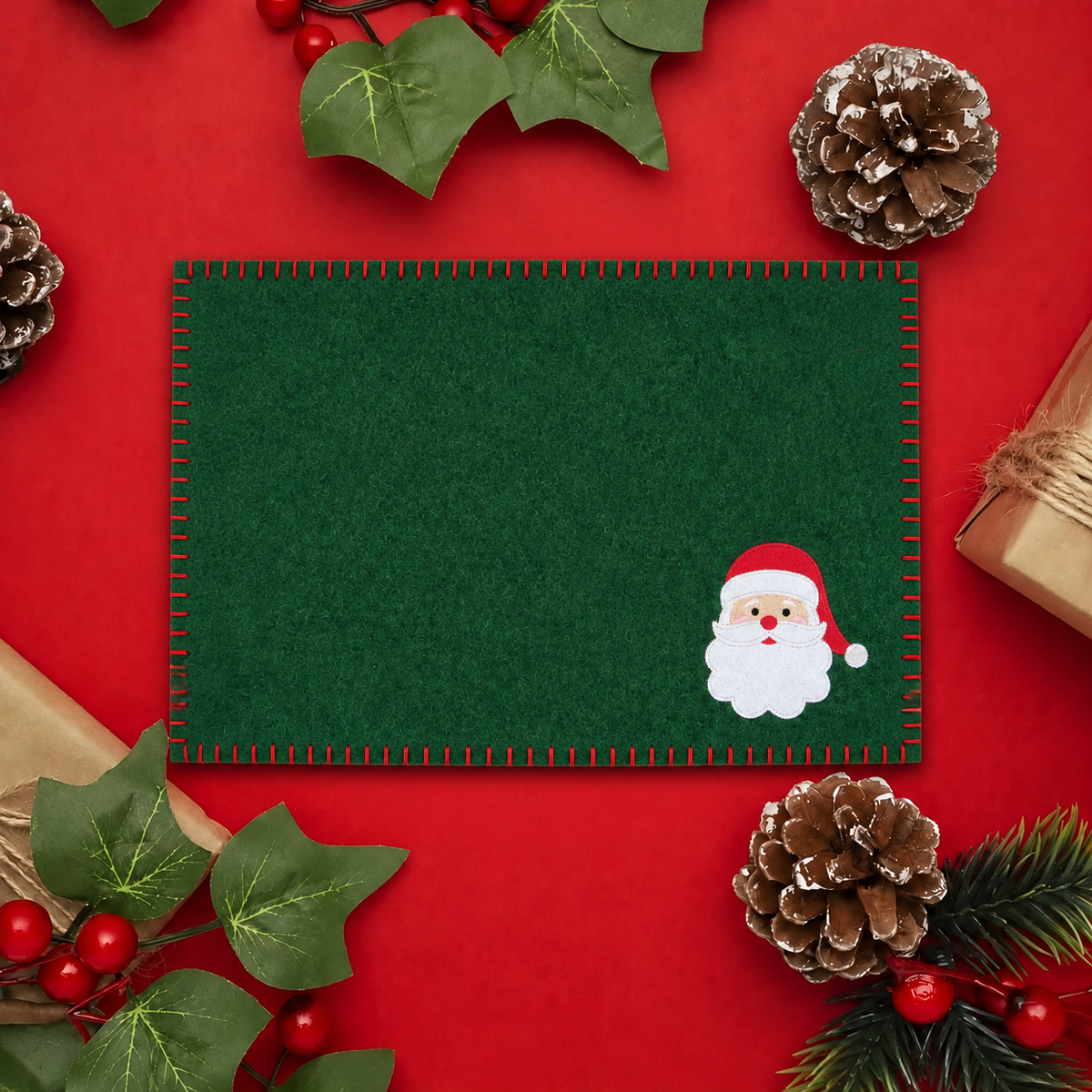 Personalized Holiday Rectangle Placemats - 2 Styles