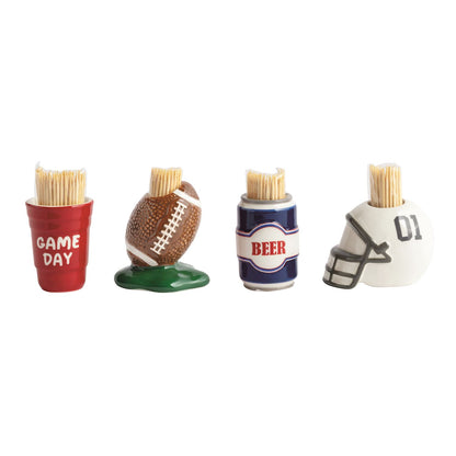 Mud Pie Tailgate Toothpick Caddy - 4 Styles
