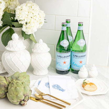 8 Oak Lane - White Textured Ginger Jar - Small