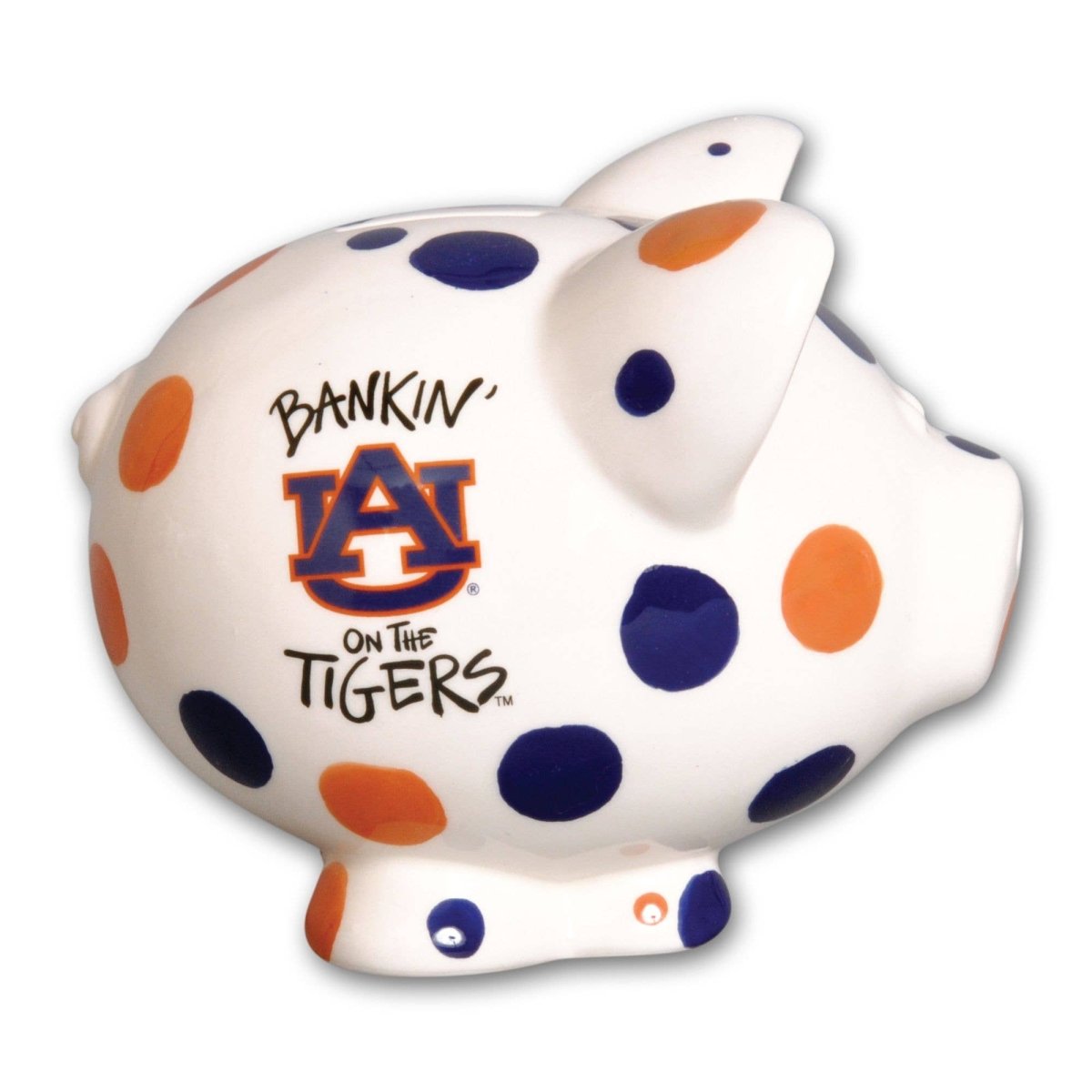 MAGNOLIA LANE Auburn Ceramic Piggy Bank | CeCe's Home & Gifts