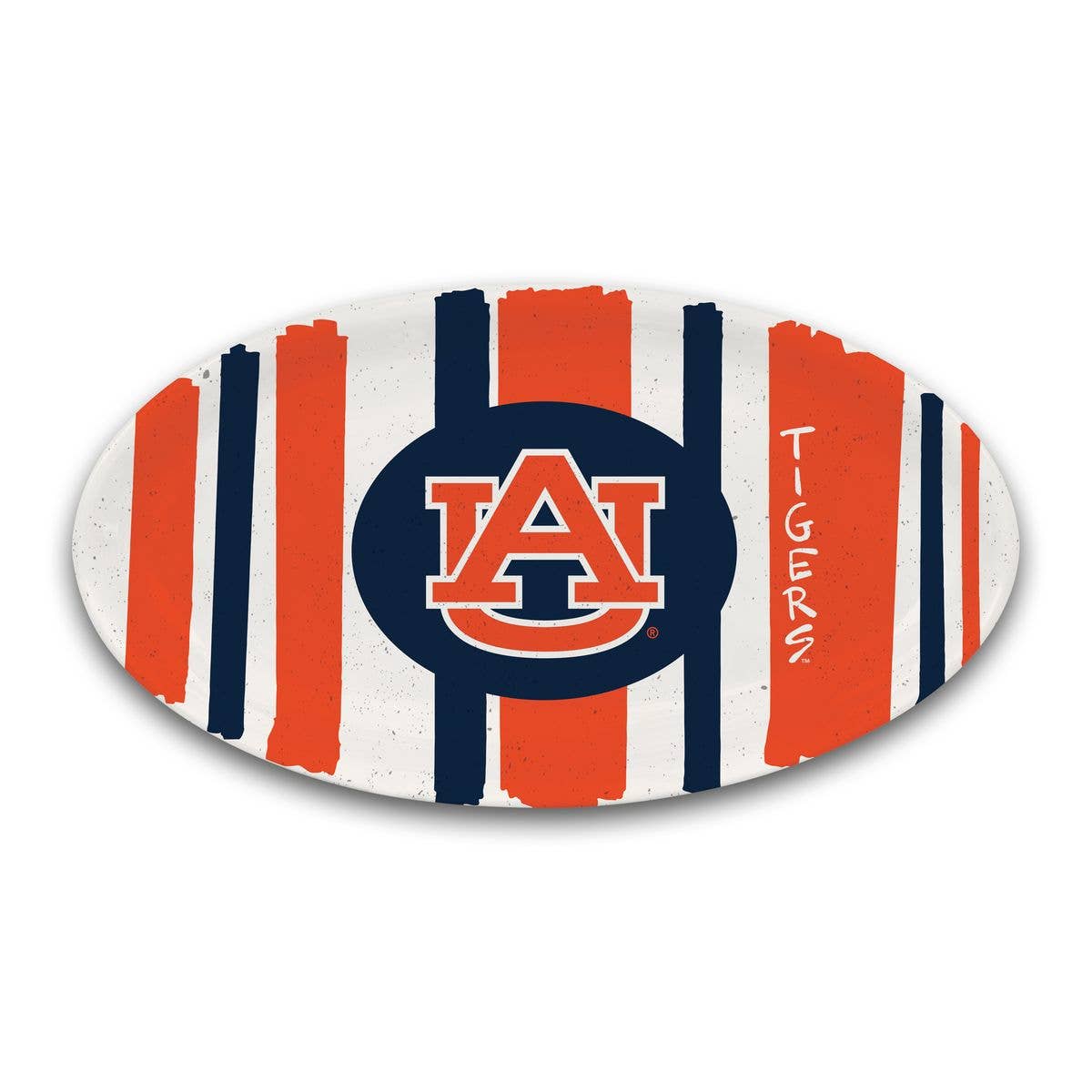 MAGNOLIA LANE Auburn Melamine Platter | CeCe's Home & Gifts
