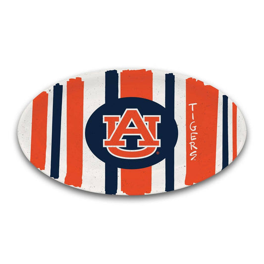 MAGNOLIA LANE Auburn Melamine Platter | CeCe's Home & Gifts