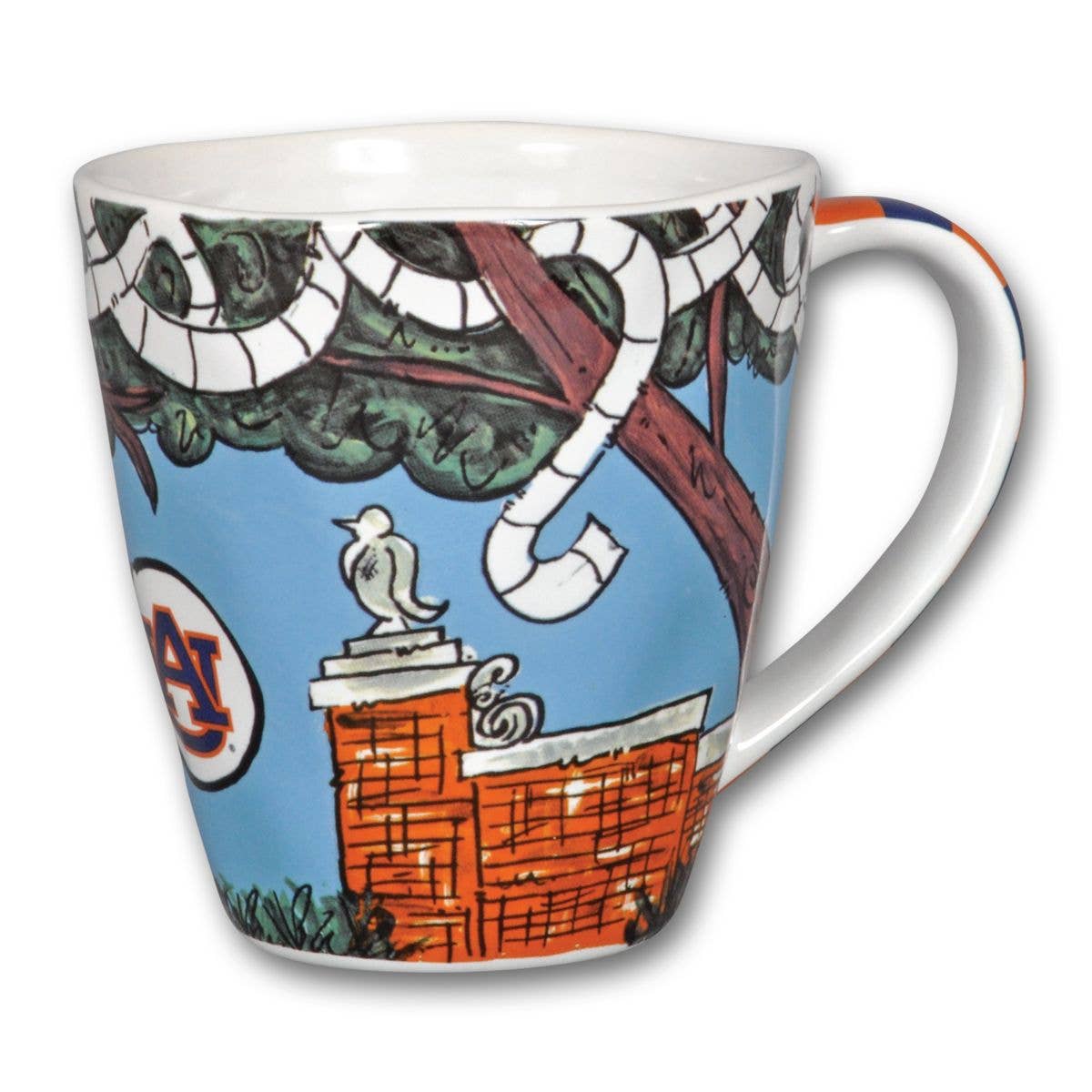 Magnolia Lane Auburn University Artwork Mug | CeCe's Home & Gifts