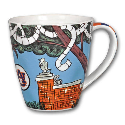 Magnolia Lane Auburn University Artwork Mug | CeCe's Home & Gifts