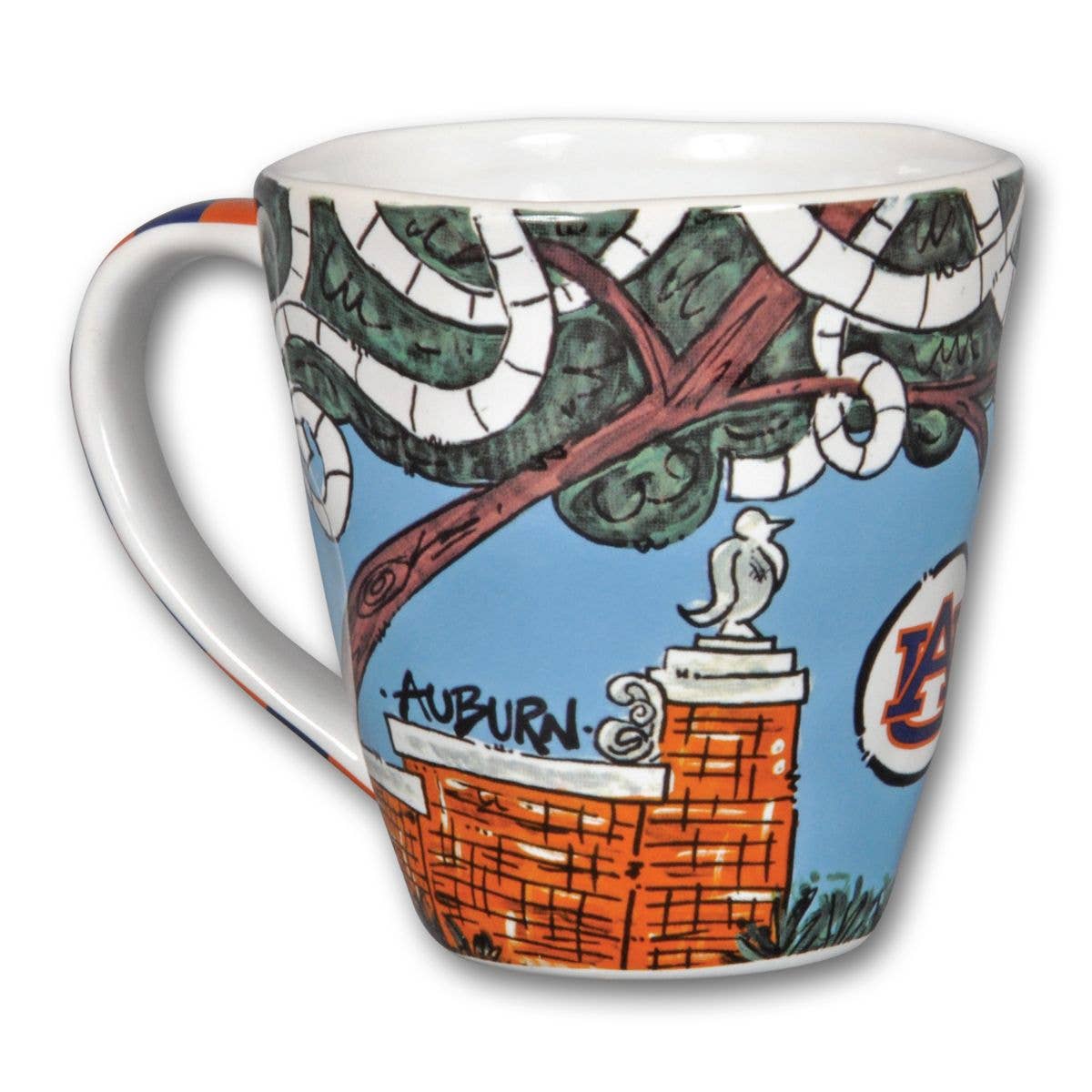 Magnolia Lane Auburn University Artwork Mug | CeCe's Home & Gifts
