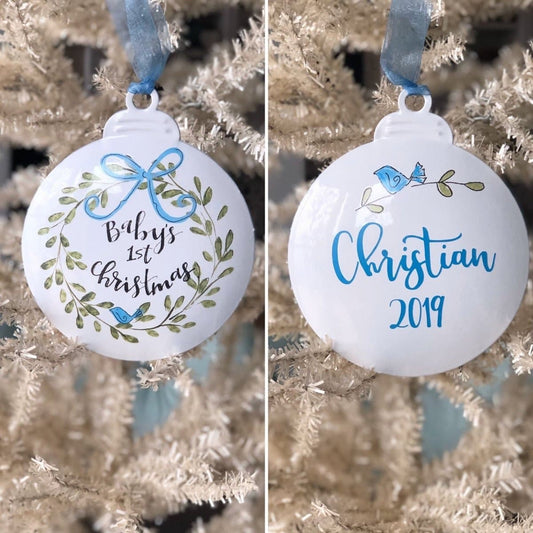 Baby Boy First Christmas Ornament - CeCe's Home & Gifts