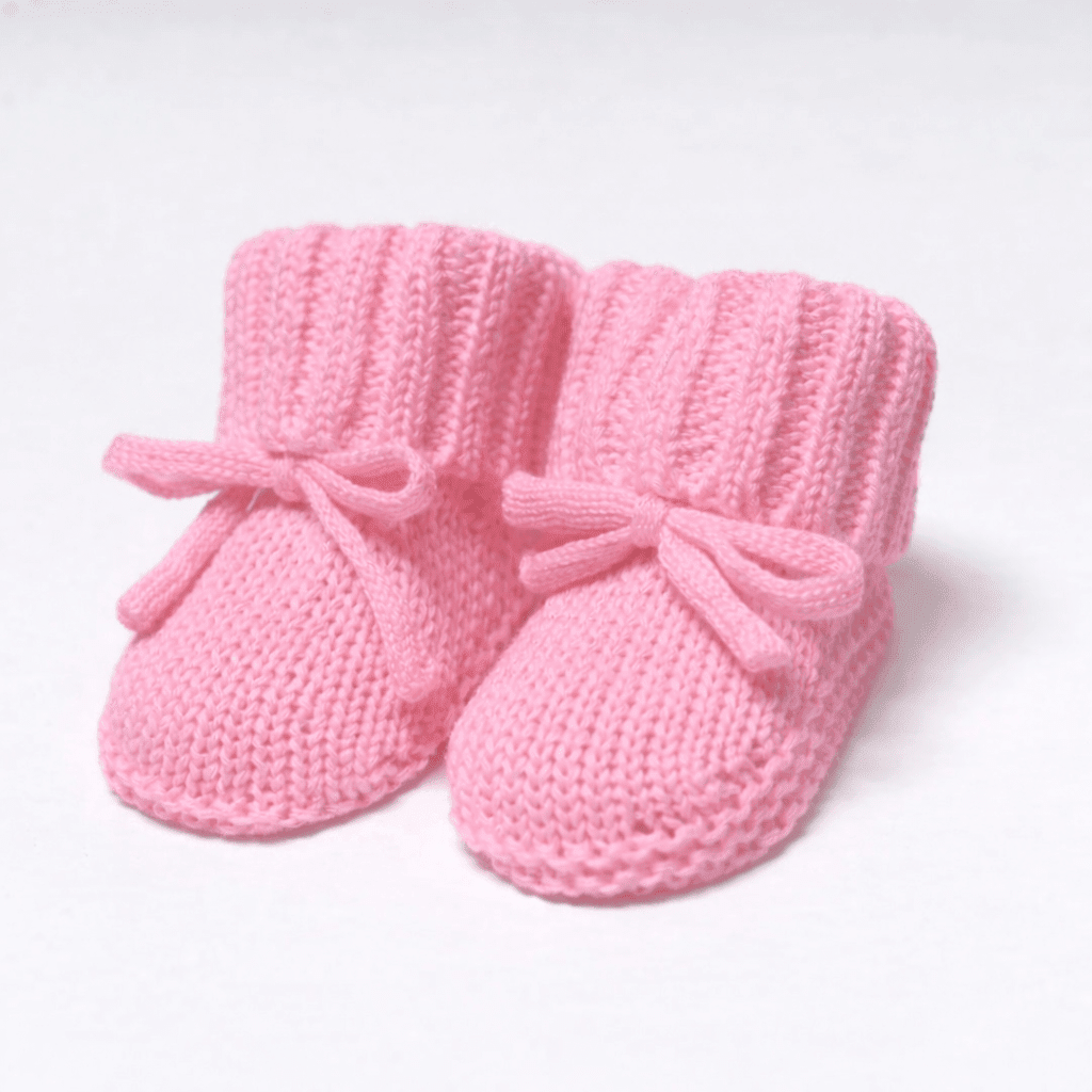 Levi & Jane Baby Knitted Booties - 2 Colors | CeCe's Home & Gifts