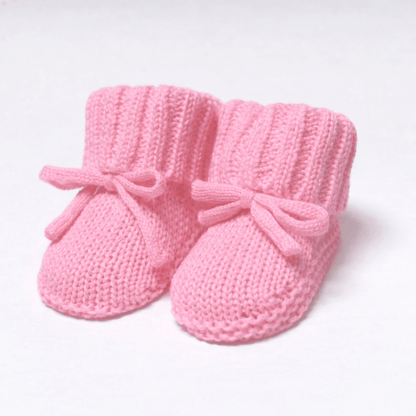 Levi & Jane Baby Knitted Booties - 2 Colors | CeCe's Home & Gifts