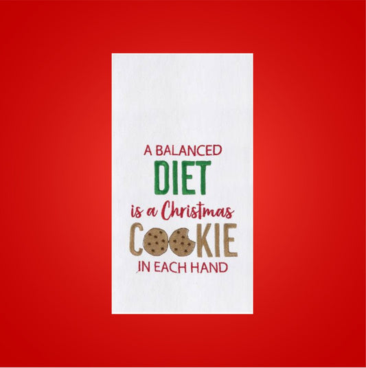 C&F "Christmas Cookie" Christmas Hand Towel - CeCe's Home & Gifts