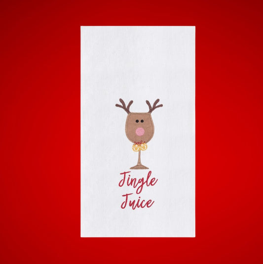 C&F "Jingle Juice" Christmas Hand Towel - CeCe's Home & Gifts