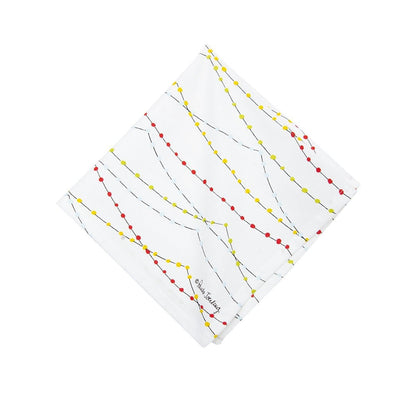 C&F HOME Christmas Village Lights Cloth Napkin | CeCe's Home & Gifts