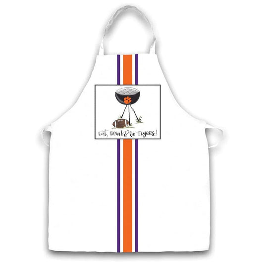 Clemson Tigers Eat, Drink & Go Team Apron - CeCe's Home & Gifts