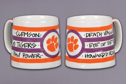 Clemson Tigers Logo Ceramic Mug - CeCe's Home & Gifts