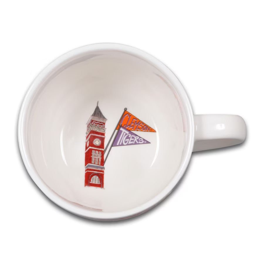 Clemson Tigers Team Soup/Cappuccino Mug - CeCe's Home & Gifts