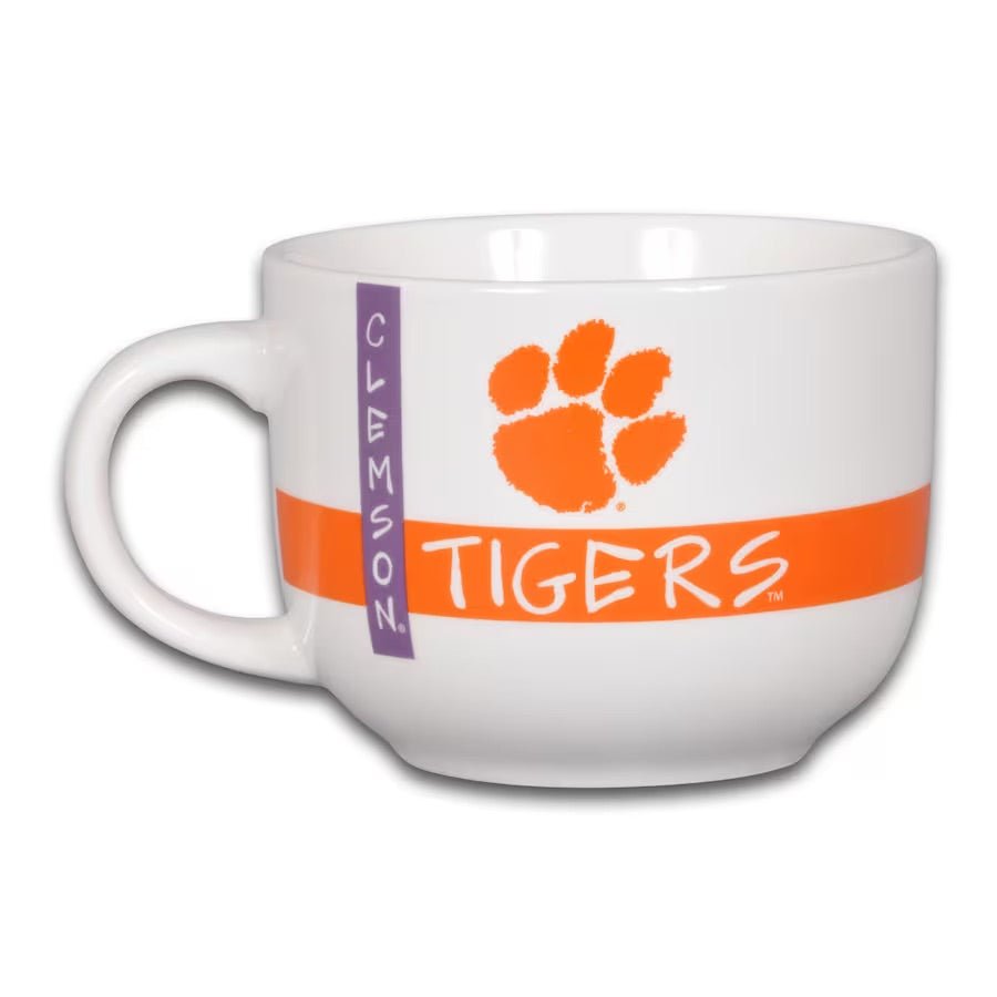 Clemson Tigers Team Soup/Cappuccino Mug - CeCe's Home & Gifts