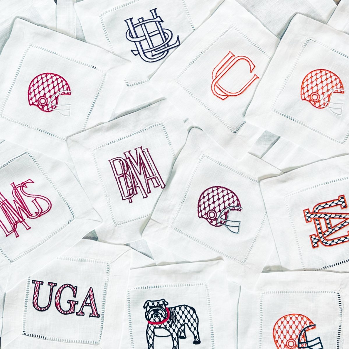 Collegiate Linen Napkins - CeCe's Home & Gifts