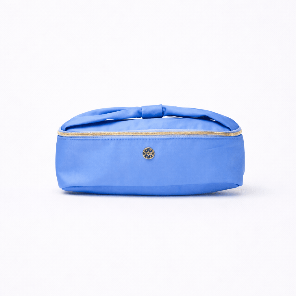 Mary Square Cornflower "Kiss & Makeup" Mini Bag | CeCe's Home & Gifts