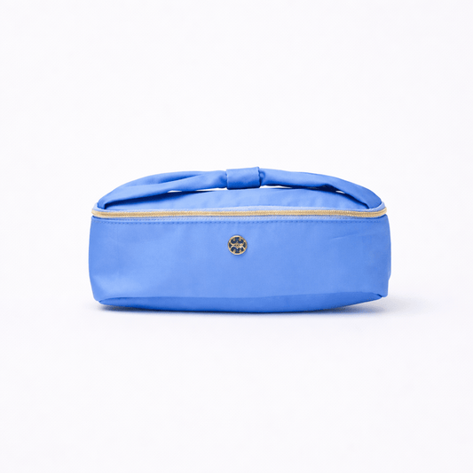 Mary Square Cornflower "Kiss & Makeup" Mini Bag | CeCe's Home & Gifts