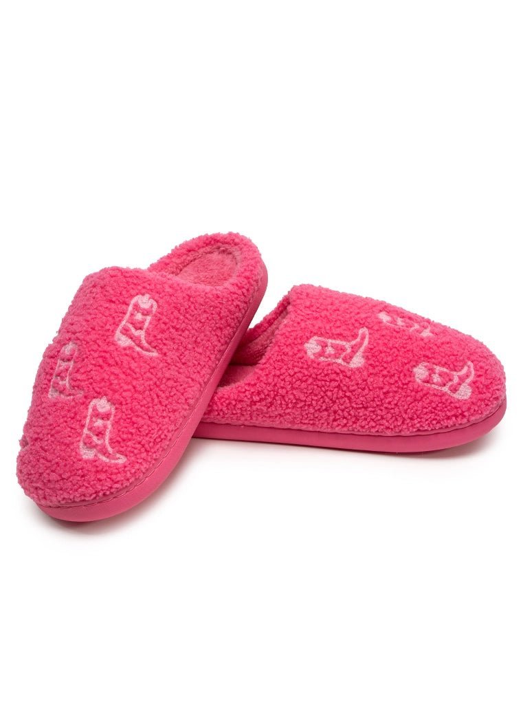 Living Royal Cowgirl Boots Slippers | CeCe's Home & Gifts