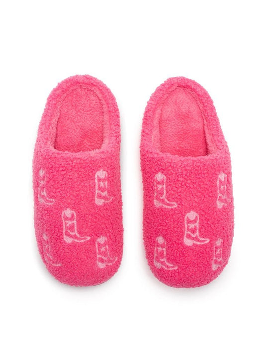 Living Royal Cowgirl Boots Slippers | CeCe's Home & Gifts
