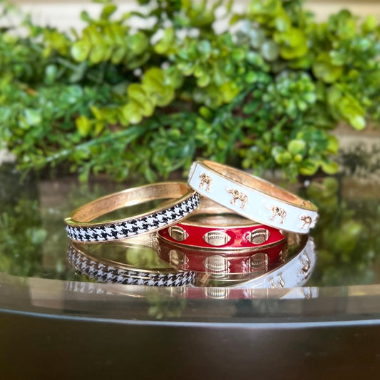 Crimson Tide Gameday Enamel Hinge Bracelets - CeCe's Home & Gifts