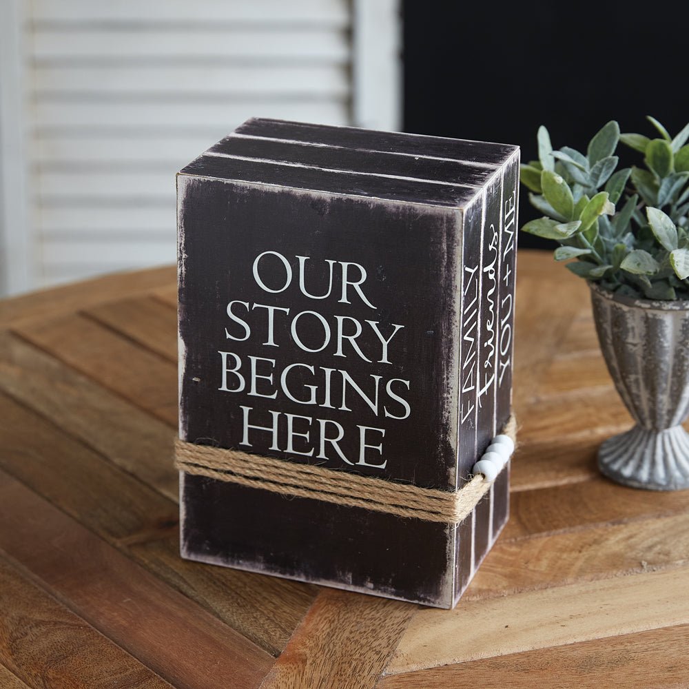 CTW Decorative Book Stack - CeCe's Home & Gifts