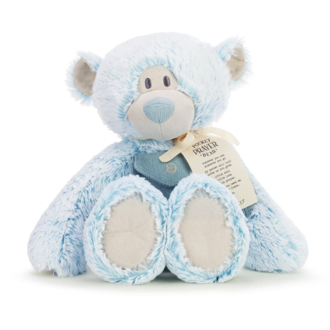 DEMDACO Blue Pocket Prayer Bear 16" - CeCe's Home & Gifts