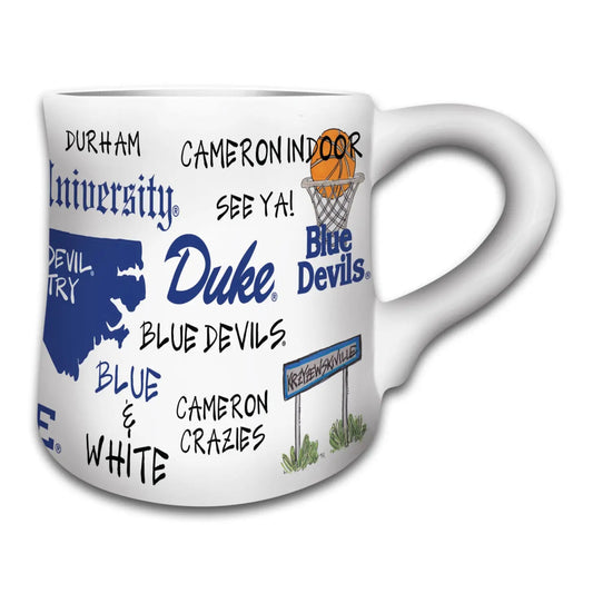 Duke Blue Devils Icon Ceramic Mug - CeCe's Home & Gifts