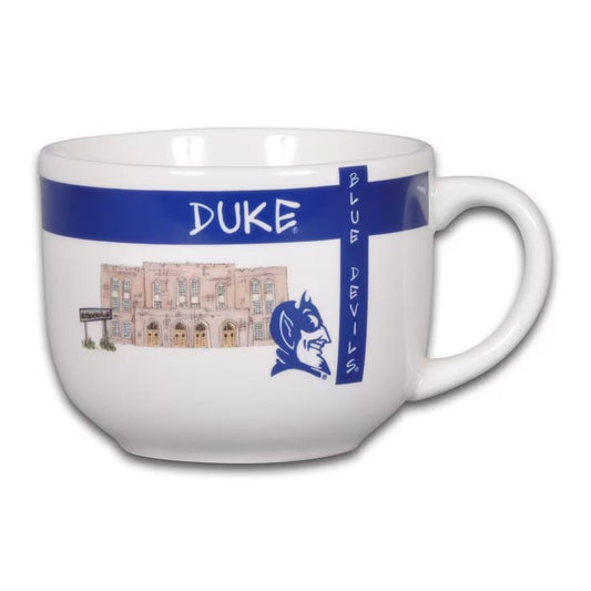 Duke Blue Devils Team Soup/Cappuccino Mug - CeCe's Home & Gifts