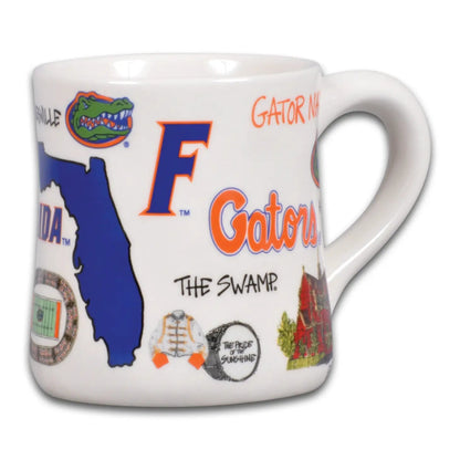 Magnolia Lane Florida Gators Icon Ceramic Mug | CeCe's Home & Gifts