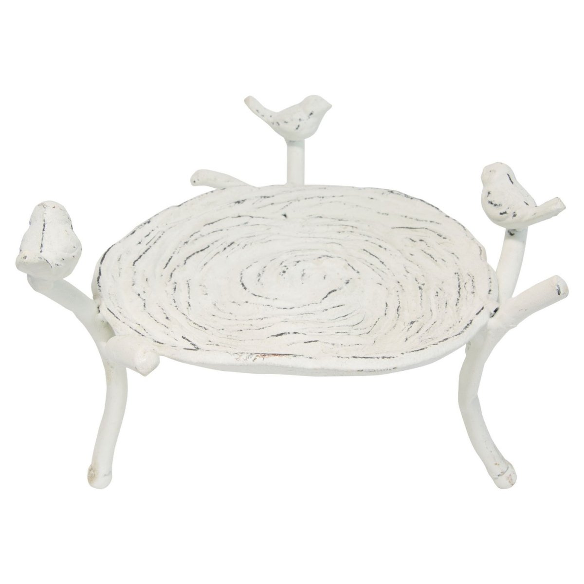 Foreside Home & Garden Foreside Home & Garden Antiqued Metal Birds Trinket Tray | CeCe's Home & Gifts