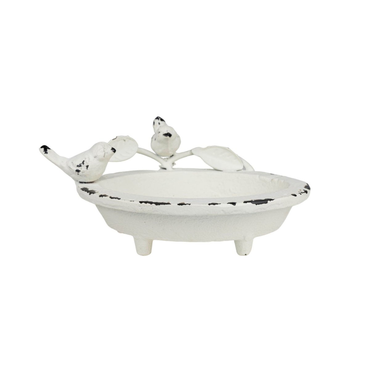 Foreside Home & Garden Foreside Home & Garden Flora Bird Antique Soap Dish | CeCe's Home & Gifts
