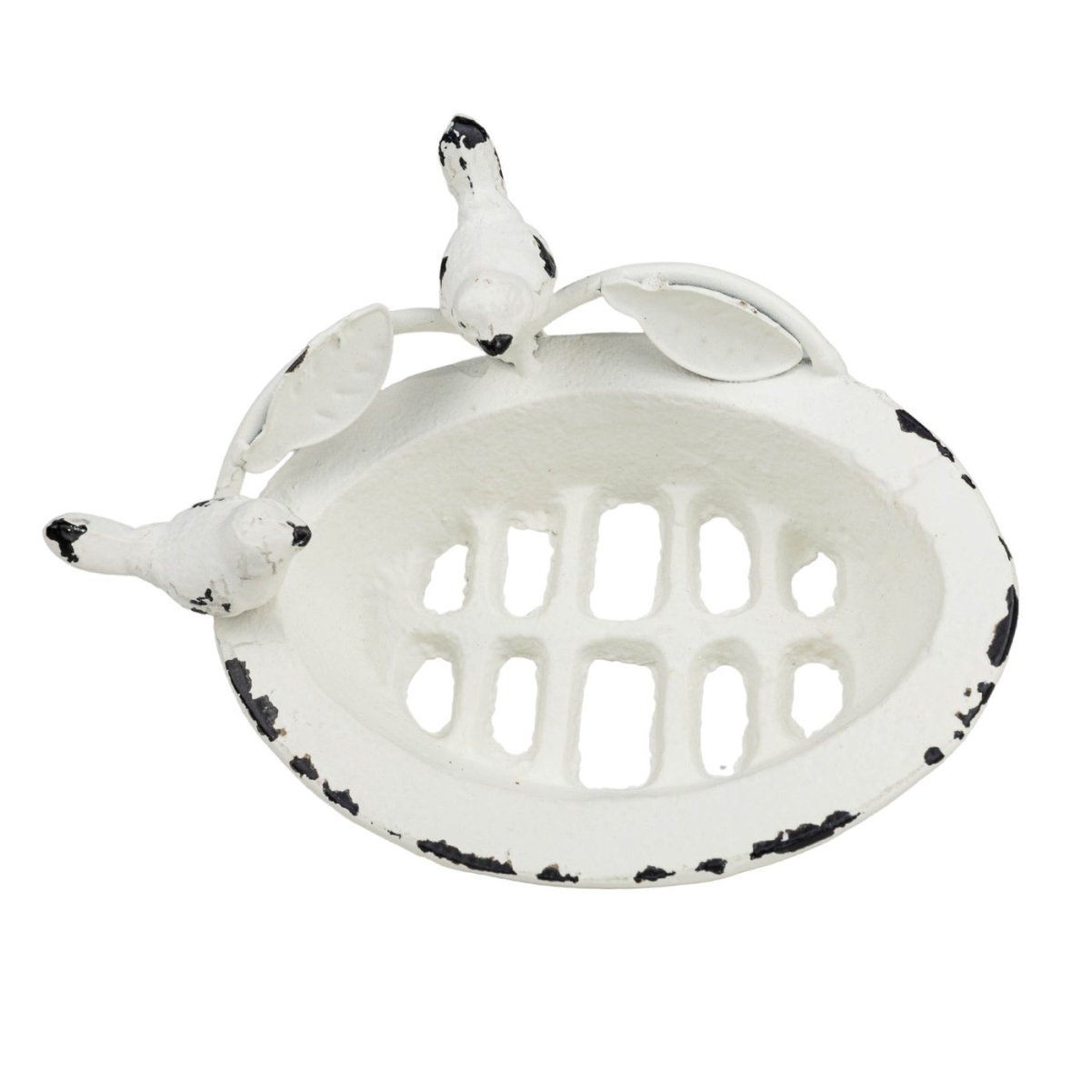 Foreside Home & Garden Foreside Home & Garden Flora Bird Antique Soap Dish | CeCe's Home & Gifts