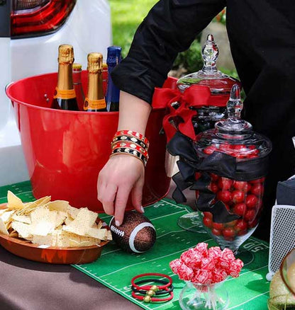 Canvas Style Game Day Enamel Football Helmet Hinge Bangle | Canvas Style | CeCe's Home & Gifts