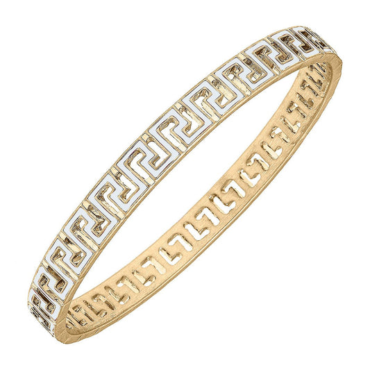Game Day Greek Keys Enamel Bangles - Iconic Team Colors - CeCe's Home & Gifts