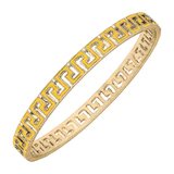 Game Day Greek Keys Enamel Bangles - Iconic Team Colors - CeCe's Home & Gifts