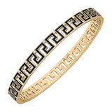 Game Day Greek Keys Enamel Bangles - Iconic Team Colors - CeCe's Home & Gifts