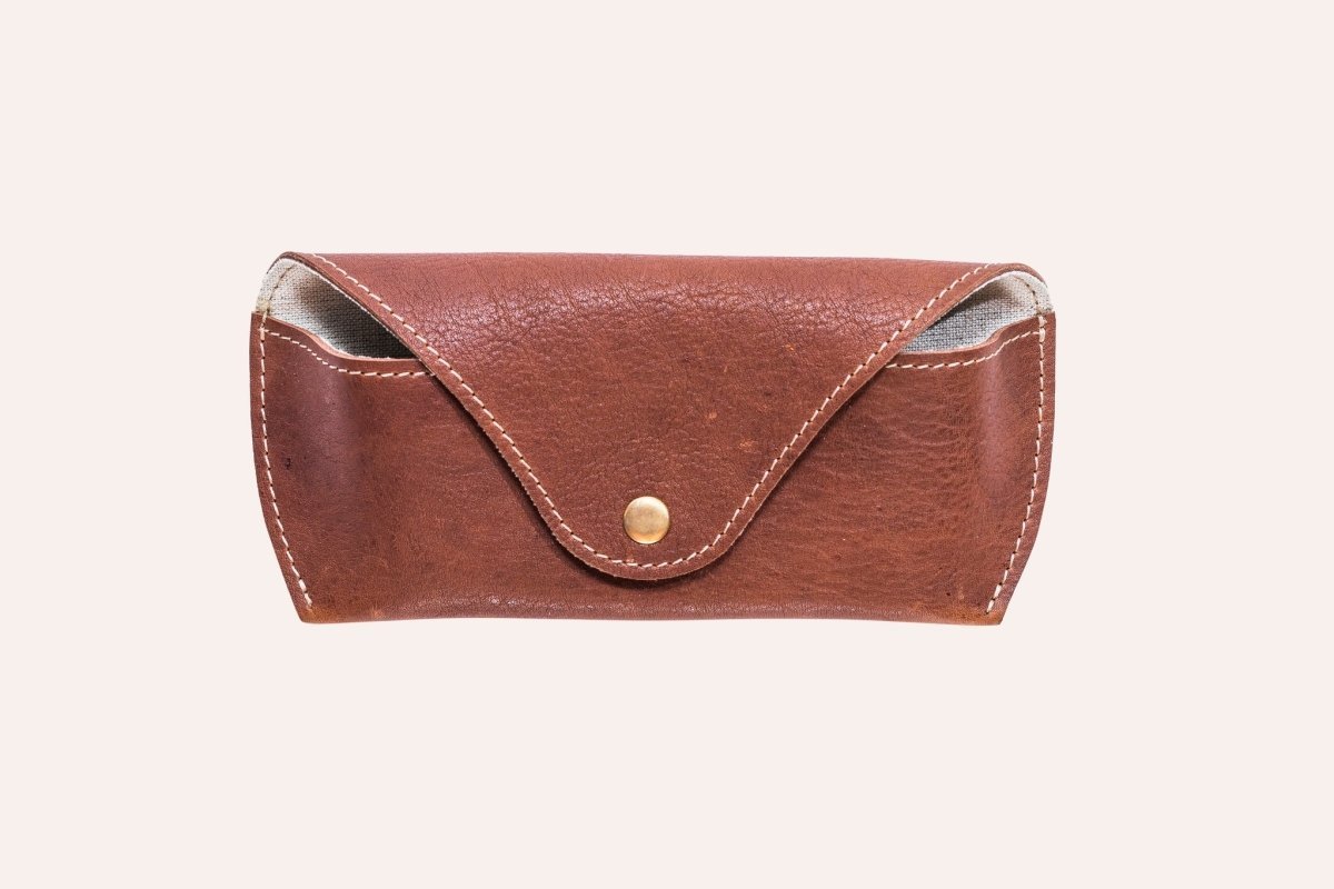 KIKO Genuine Leather Sunglass Case | CeCe's Home & Gifts