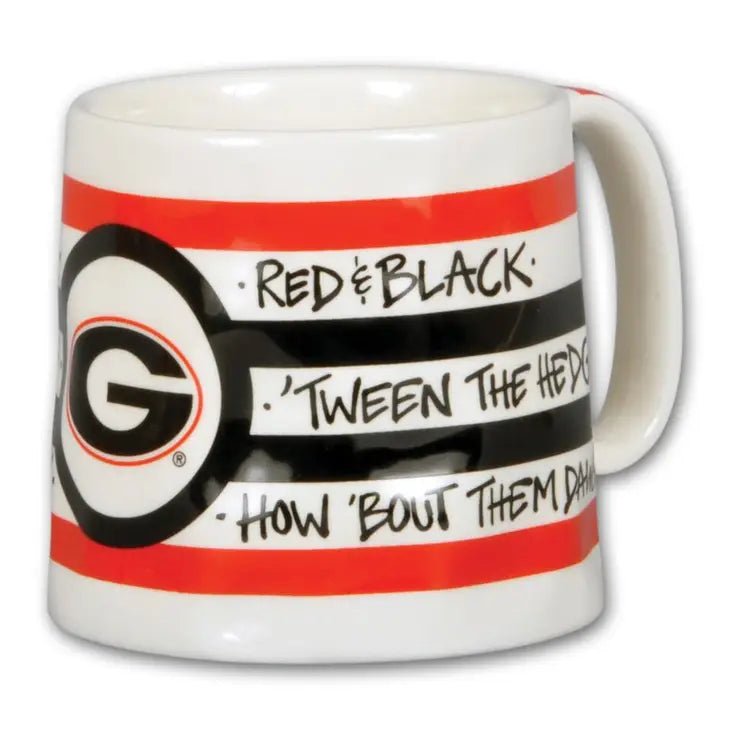 Georgia Bulldogs Logo Ceramic Mug - CeCe's Home & Gifts