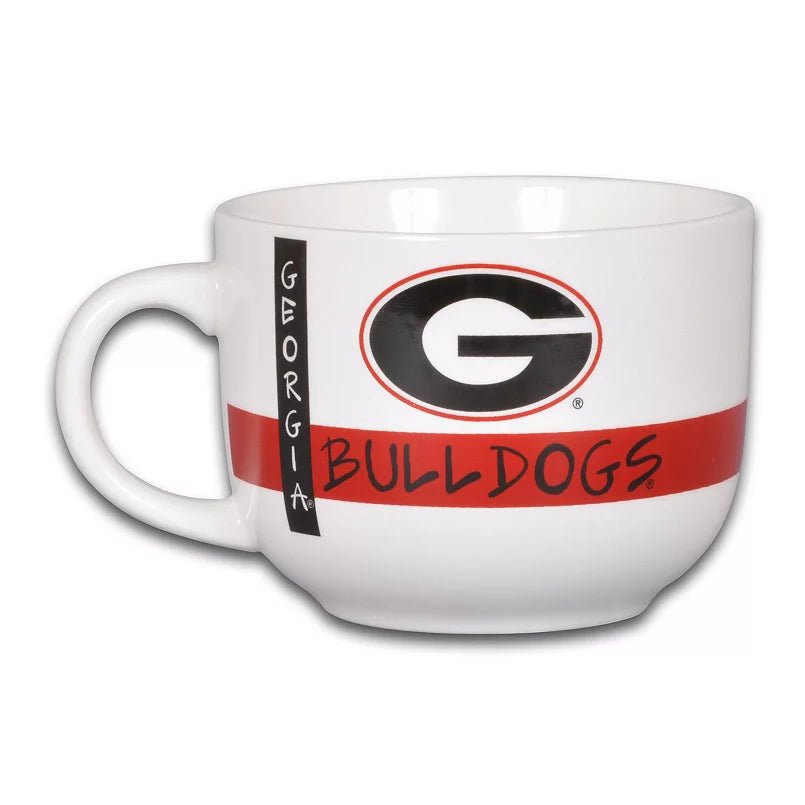 Georgia Bulldogs Team Soup/Cappuccino 16oz Mug - CeCe's Home & Gifts