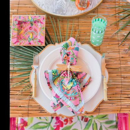 Jaye's Studio Jaye's Studio Bamboo Bird Dinner Napkin | CeCe's Home & Gifts