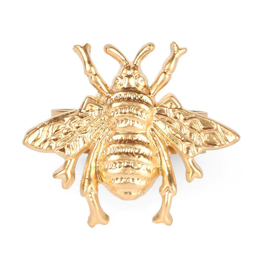 Jaye's Studio Bee Napkin Rings | Set of 4 - CeCe's Home & Gifts