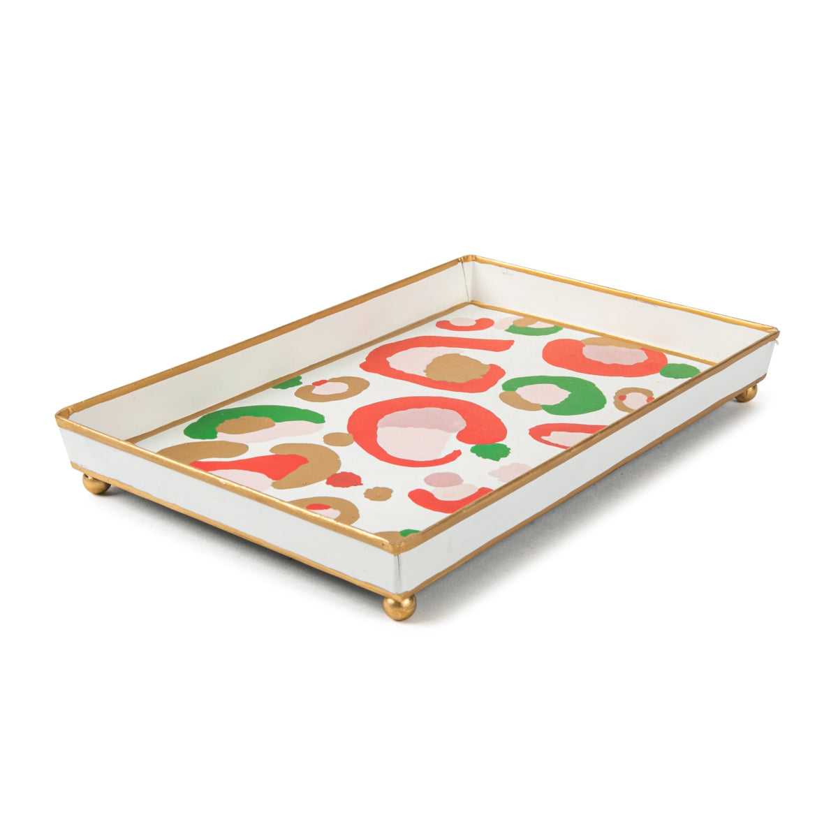 Jaye's Studio Jaye's Studio Holiday Cheetah Oliver Tray | CeCe's Home & Gifts