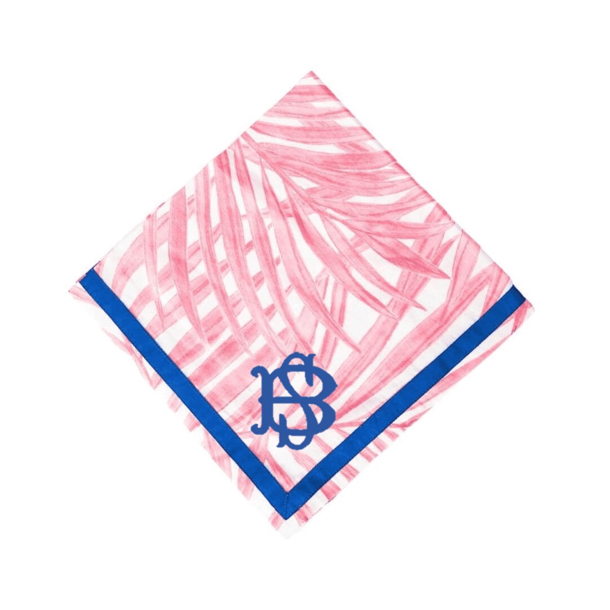 Jaye's Studio Jaye's Studio Pink Palm Dinner Napkin | CeCe's Home & Gifts