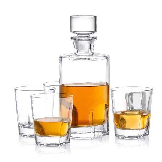 Joy Jolt Carina Decanter 5-Piece Set - CeCe's Home & Gifts