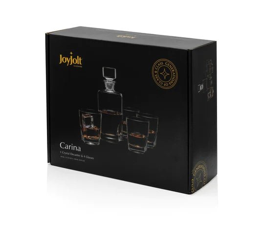 Joy Jolt Carina Decanter 5-Piece Set - CeCe's Home & Gifts