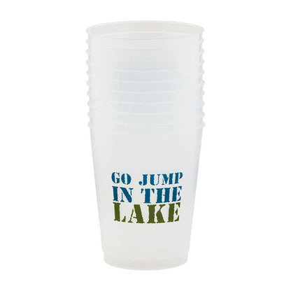 Mud Pie Lake Oars Retreat Flex Cup Sets | CeCe's Home & Gifts