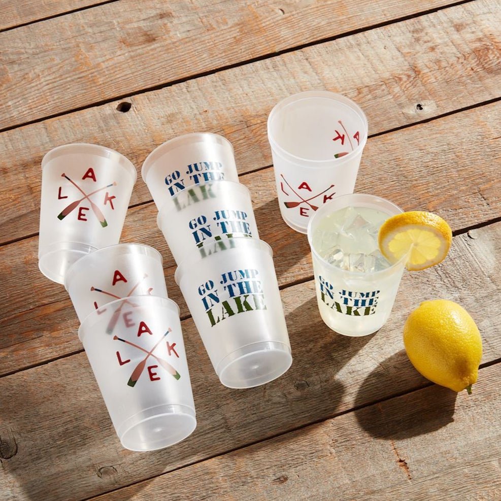 Mud Pie Lake Oars Retreat Flex Cup Sets | CeCe's Home & Gifts